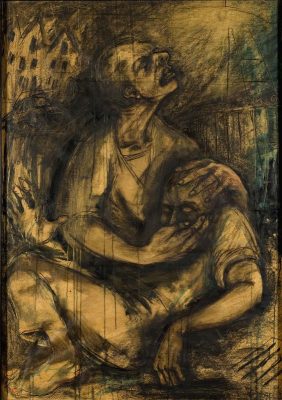 Belfast Pieta by Rita Duffy (b.1959)