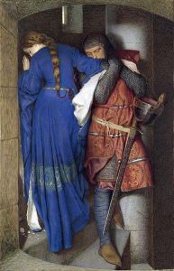 Frederic William Burton, The Meeting on the Turret Stairs. Photo © National Gallery of Ireland.