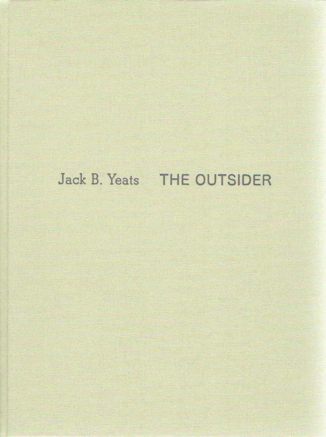 Jack B. Yeats - THE OUTSIDER