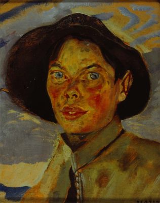 Head of a Boy by Sean Keating (1889-1977)