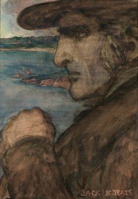 Portrait Figure Of An Irish Gentleman by Jack B. Yeats (1871 - 1957)