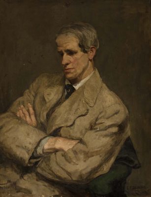 Portrait Of Jack B. Yeats by Estella Solomons (1882 - 1968)