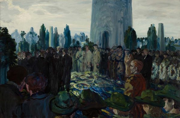 The Funeral Of Harry Boland by Jack B. Yeats (1871 - 1957)