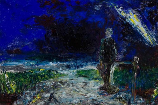 The Sea And The Lighthouse by Jack B. Yeats (1871 - 1957)