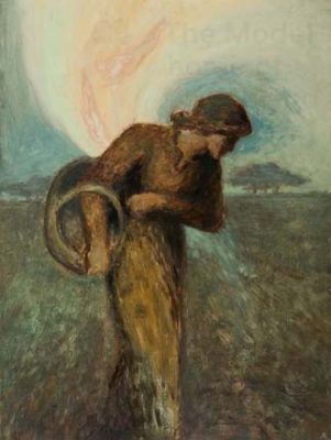 The Sower By George William Russell (AE) (1867 - 1935)