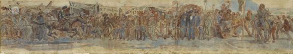 The Strand Races, West Of Ireland by Jack B. Yeats (1871 - 1957)