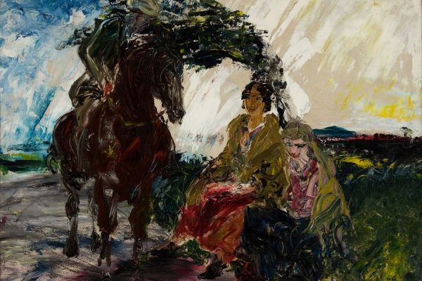 White Shower by Jack B. Yeats (1871 - 1957)