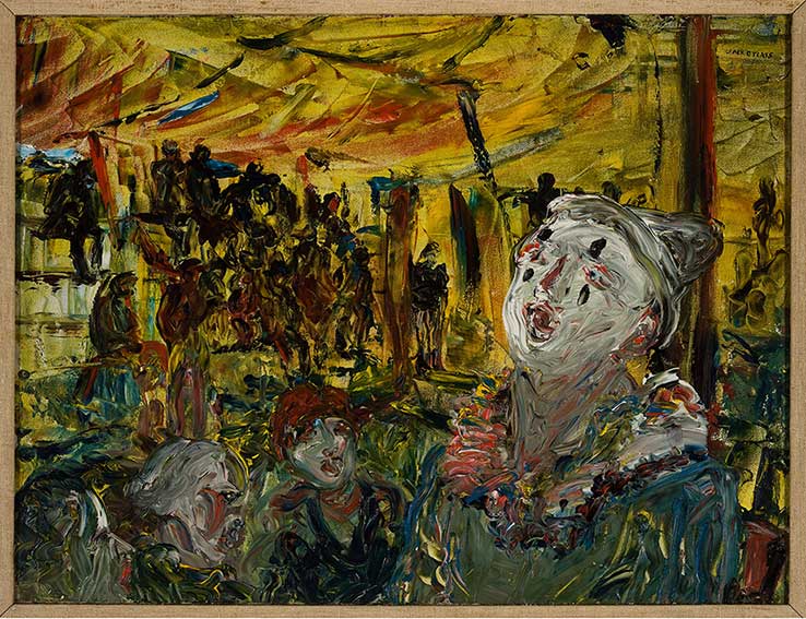 Jack B. Yeats, Johnny Patterson singing ‘Bridget Donoghue’ (The Singing Clown), 1928 Jack B. Yeats, Johnny Patterson singing ‘Bridget Donoghue’ (The Singing Clown), 1928