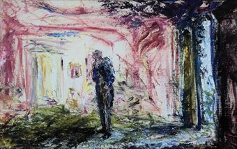 Jack Butler Yeats A Man In A Room Thinking