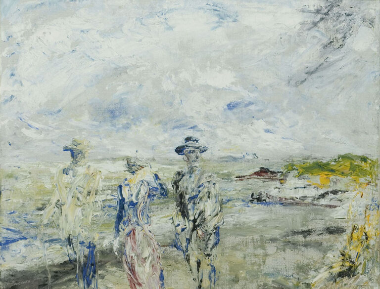 Leaving The Far Point by Jack B Yeats (1946) Leaving The Far Point by Jack B Yeats (1946)