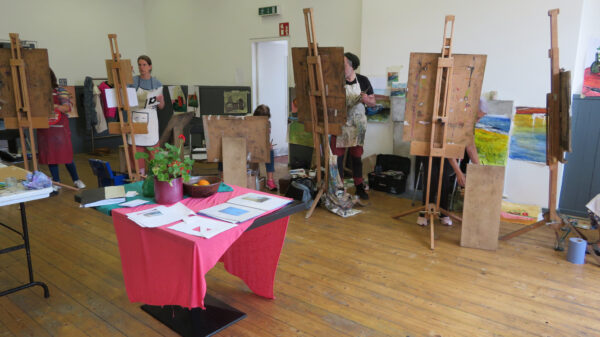 Painting workshop Cormac O'Leary